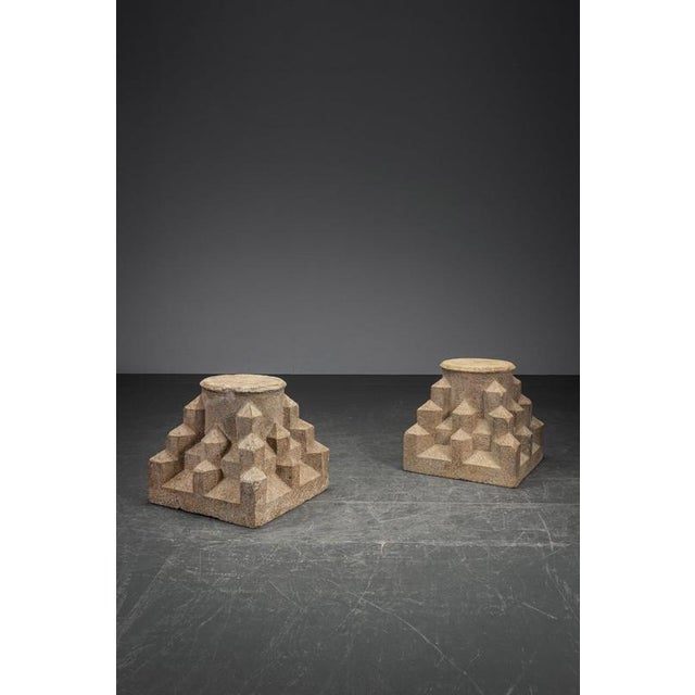 Architectural Column Bases, 1850s, Set of 2 For Sale - Image 4 of 14