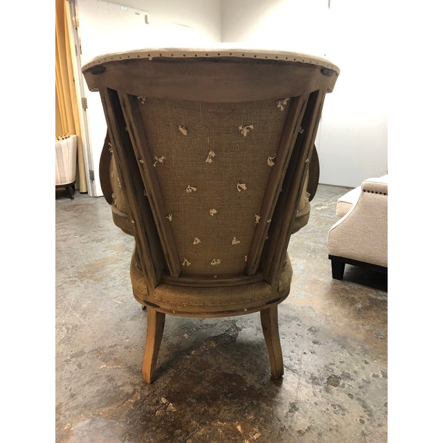 Restoration Hardware Deconstructed 19th C. English Wingback Chair