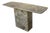 Mid-Century Marble Console Table For Sale
