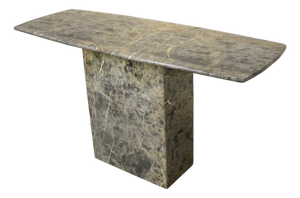 Mid-Century Marble Console Table