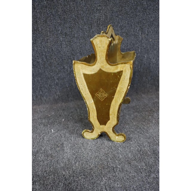 Italian Italian Florentine Magazine Holder For Sale - Image 3 of 6