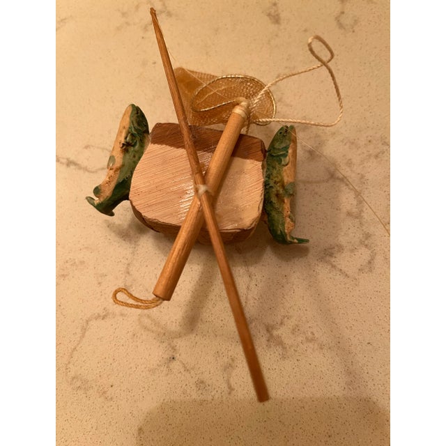 My husband is a long time fisherman. His mother gave him this Christmas tree ornament many years ago. It has always...