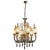 Beautiful Italian Murano Glass Chandelier. Made in Italy, 1990's