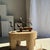 Traditional Indonesian Decorative Wooden Bird on a Base with a Crest and Rounded Wings For Sale - Image 14 of 16