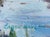 Carol Haydan Coastal Marine Harbor Scene Oil on Canvas Board For Sale - Image 9 of 9