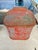 Mid 20th Century Vintage Red Industrial Waste Basket-Garage Oil Rags For Sale - Image 5 of 7
