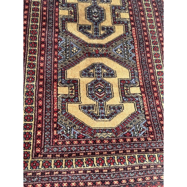 Vintage Pakistani Distressed Rug, 1970s For Sale - Image 13 of 18
