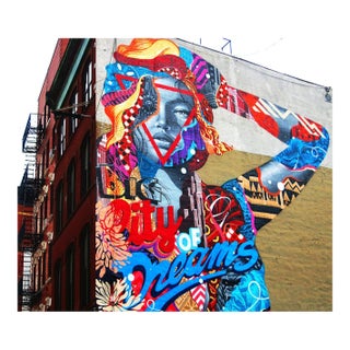 Vintage Kate Moss New York Street Art Photograph For Sale