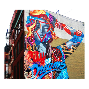 Vintage Kate Moss New York Street Art Photograph