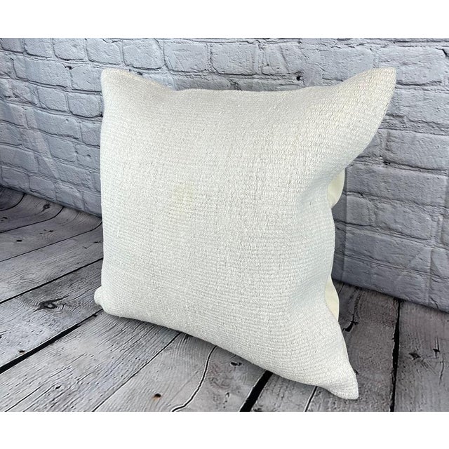 Vintage Pillow Case Turkish Hemp Pillow Decorative Hemp Pillow Dry cleaning only. PILLOW INSERT IS NOT INCLUDED