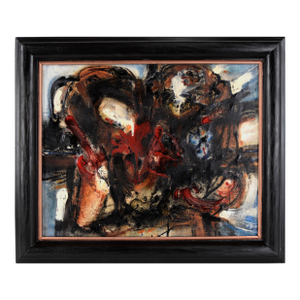 Dynamic Mid-Century Abstract Expressionist Piece by Andres Montani