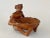 1920s 1920s African American Woman Carved Wood Ashtray For Sale - Image 5 of 6