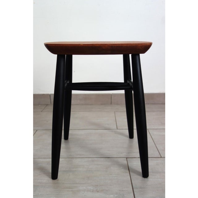 Scandinavian Stool by DLG Tapiovaara for Stol, 1960s For Sale - Image 6 of 10