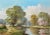 Mid Century Belgium Landscape by Gustav Pynaert For Sale In Monterey, CA - Image 6 of 6