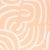 Mid-Century Modern Sample - Schumacher x BACKDROP New Beat Wallpaper in Light Peach For Sale - Image 3 of 5