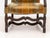 17th Century Louis XIII Walnut and Velvet Upholstery Fauteuils, 17th Century, Pair For Sale - Image 5 of 7