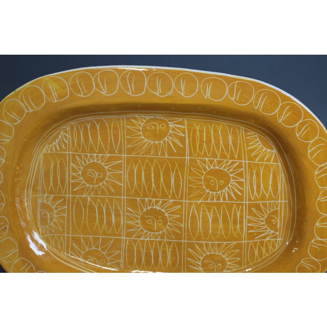 Vintage French Ceramic Platter by Jacques Pouchain, 1950s For Sale - Image 10 of 18