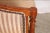 Late 20th Century Regency Style Barrel Back Chair For Sale - Image 4 of 4