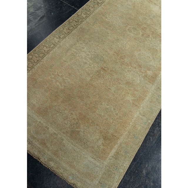 Textile Turkish Vintage Rug 2'9" x 5'10" #20674 For Sale - Image 7 of 8