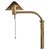 Mid-Century Modern Adjustable Brass Swing Arm Floor Lamp, 1960s For Sale - Image 15 of 15