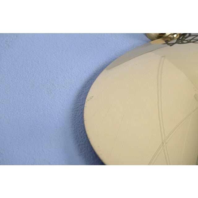 Onos 55 Pendant Lamp with Counterweight in Polished Brass by Florian Schulz, 1970s For Sale - Image 4 of 12