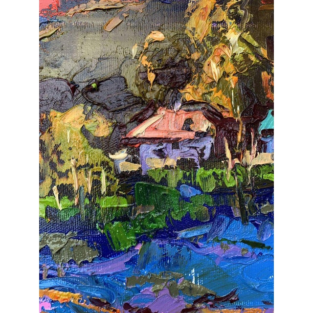 Oil Painting Night Has Come Oleksiy Ivanyuk For Sale - Image 6 of 12
