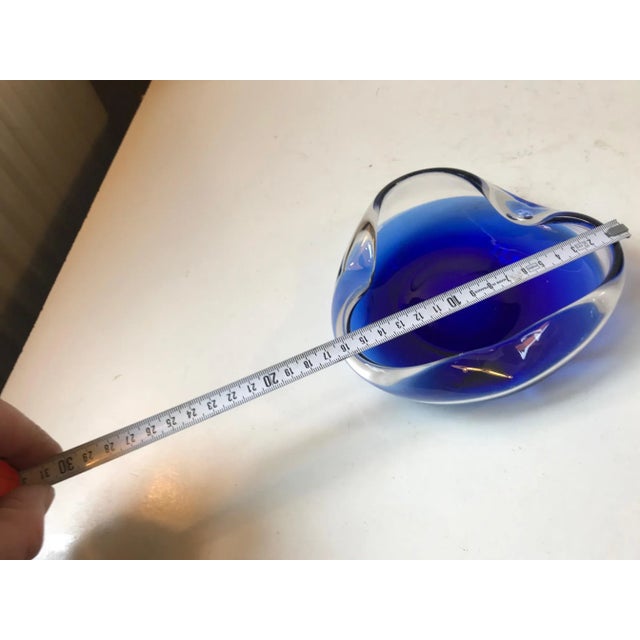 Blue Murano Dish from Seguso, 1970s For Sale - Image 6 of 7