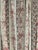A charming antique French early 20th century, perhaps 1920s, large cotton single curtain panel. Made of a soft cream...