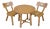 1930s Original Monterey Cafe Set For Sale