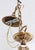1970s 1970s Art Nouveau European Six Arm Cast Brass Chandelier For Sale - Image 5 of 9