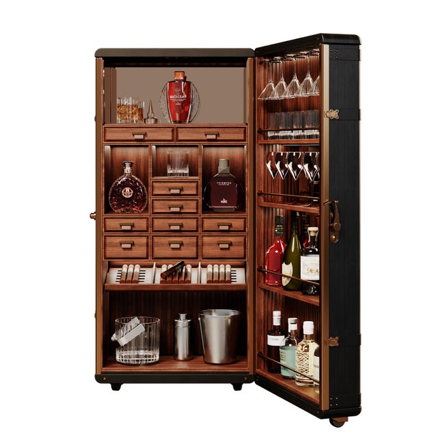 Bowmore Bar Cabinet by Wood Tailors Club For Sale - Image 6 of 18
