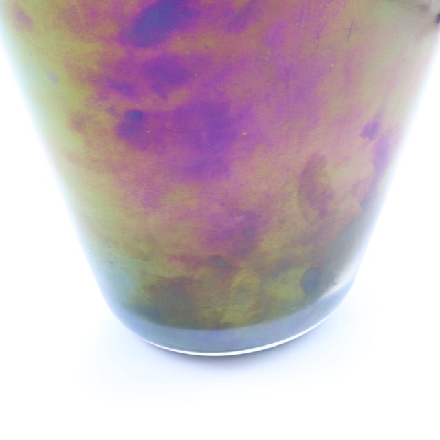 Contemporary Mora' Italian Art Glass Vase by Alejandro Ruiz For Sale - Image 3 of 14