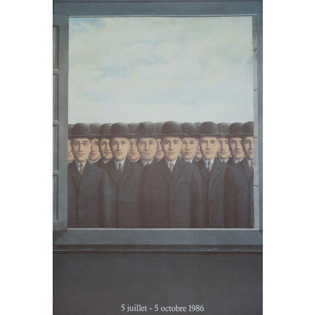 René Magritte (1898-1967) Men with Hats Original color poster On poster paper, 50 x 72 cm (approx. 20 x 29 inches) Printed...