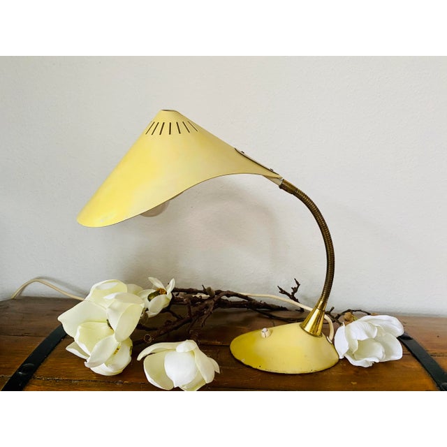 Cobra Desk Lamp from Cosack, 1950s, in Good conditions. Designed 1950 to 1959 I have official proof of authenticity such...