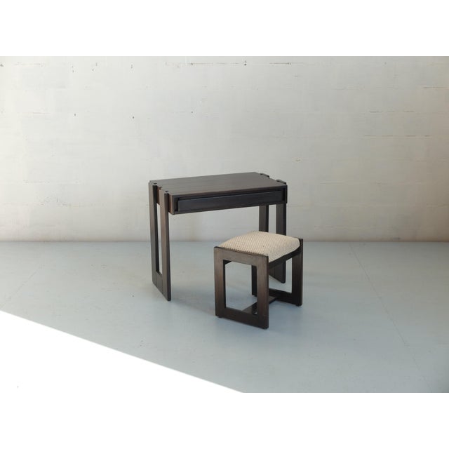 Vintage Desk and Stool from Regain, 1970s, Set of 2 | Chairish