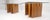 DUX Pair Danish Teak Mid Century Modern Glass Tops End Side Lamp Tables Stands Mint For Sale - Image 4 of 18