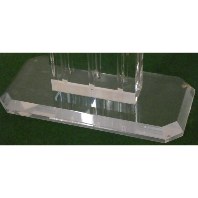 Sculptural Base for Acrylic Glass Table, Italy, 2000 For Sale - Image 7 of 12