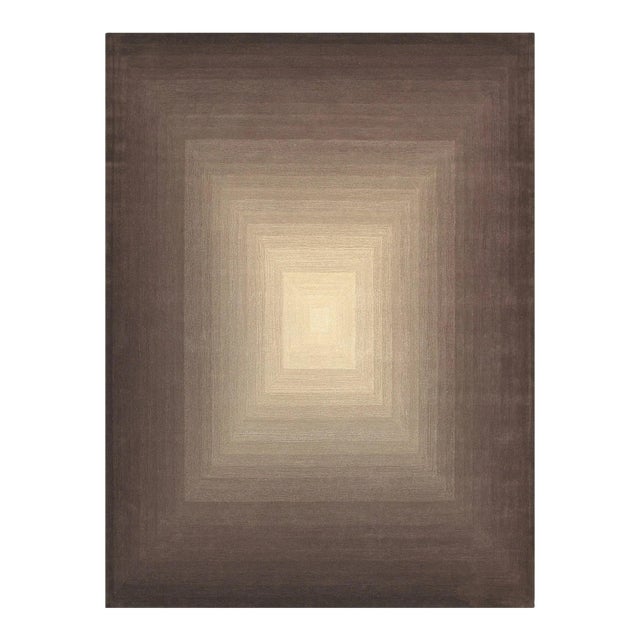 Pasargad Home Rodeo Brown Area Rug- 7' 9" X 9' 9" For Sale