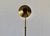 1980s 1980s Koch and Lowy Telescoping Brass Floor Lamp Conical Shade Detail Vintage Modern For Sale - Image 5 of 18