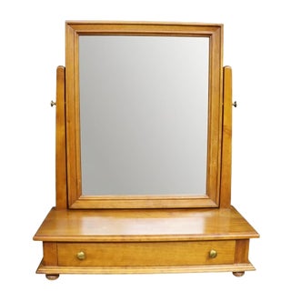 Leopold Stickley Original 1956 Cherry Wood Dresser Mirror For Sale