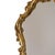Glass Vintage French Baroque Style Gold Crested Mirror, 1960s For Sale - Image 7 of 18