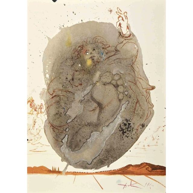 Salvador Dalí, Faciamus Hominem, Lithograph, 1964 For Sale - Image 4 of 4