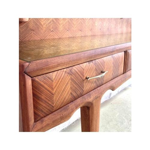 1950s Low Console Table, Italy, 1950s For Sale - Image 5 of 18