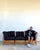 Vintage Coastal Stick Rattan 3 Seat Sofa For Sale - Image 12 of 12
