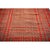 1950s Small Green Red Modern Geometric Cotton Vintage Textile Knotted Ziloo Rug For Sale In New York - Image 6 of 8
