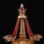 Late 19th Century Gilt Bronze Tibetan Stupa With Gemstone Inlays, 1.9kg For Sale - Image 4 of 9