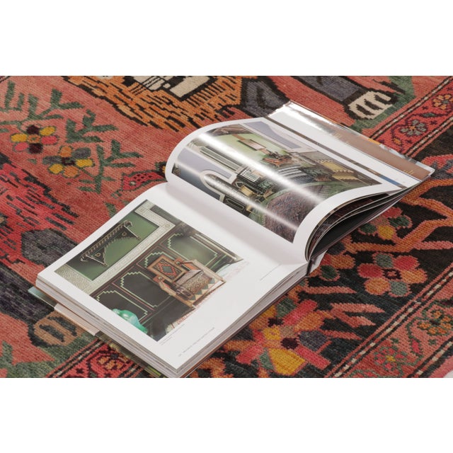 Textile Vintage Turkish Twin Lion Pictorial Rug With Colorful Tribal Motifs - Rug & Kilim For Sale - Image 7 of 10