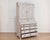 18th Century Fine Swedish three-part bureau with charming carvings and marble-painted columns For Sale - Image 9 of 11