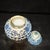 Pair of Chinese Blue and White Interlocking Lotus General’s Ginger Jars, Chinoiserie Lidded Urns For Sale - Image 10 of 10