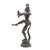 Metal Pair of Cast Bronze Tamil Nadu Panchaloha Figures of Shiva and Parvati, 1800's For Sale - Image 7 of 7